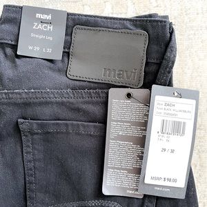 MAVI Men’s Jeans Black Straight Leg 29-32